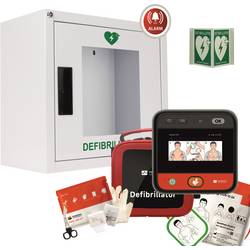 MEDX5 myPAD-M mit LCD-Farbbildschirm defibrilátor mobil s hlasovými příkazy, s hlasovým výstupem, Automatické řízení defibrilačního výboje černá
