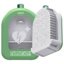 MEDX5 Universal AED-PVC-Innenwandkasten mit akustischem und optischem Alarm, grün nástěnná schránka pro defibrilátory DEFI vnitřní PVC