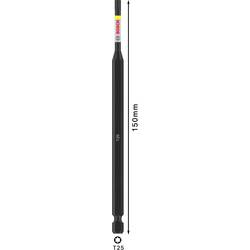 Bosch Accessories 2608522539 2608522539 Bit TX Pohon (šroubovák): 1/4 (6,3 mm) Typ zakončení: profil T TX 25