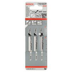 Bosch Accessories 2608636225 Pilový plátek do kmitací pily T 101 AOF - Clean for Hard Wood 3 ks