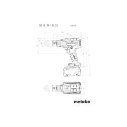 Metabo SB 18 LTX-3 BL Q I, 603185850 aku rázový utahovák, 130 Nm, 18 V, bezkartáčové, bez akumulátoru, bez nabíječky