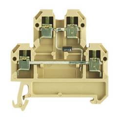 SAK Series, Component terminal, Rated cross-section: 4 mm², Screw connection, DK 4/35 1D A1 0538960000 béžová, žlutá Weidmüller 25 ks