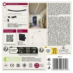 Paulmann 98172 Linion LED stropní svítidlo LED 6.5 W černá