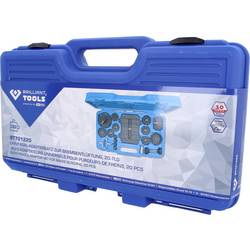 Brilliant Tools BT701220 Univerzální adaptérová sada pro odvzdušnění brzd, 20 ks