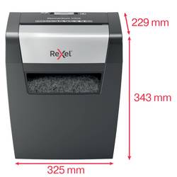 Rexel Momentum X308 skartovačka 8 listů na kousky 5 x 42 mm P-3 15 l Křížový řez sponky do sešívačky, kancelářské sponky