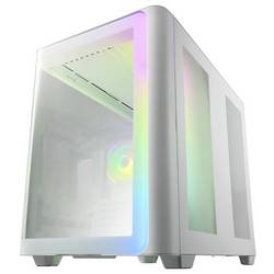 FSP Fortron POC0000255 midi tower herní pouzdro bílá boční okno