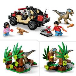 76972 LEGO® JURASSIC WORLD™ Raptor: Sledovací reflektor s terénním vozem