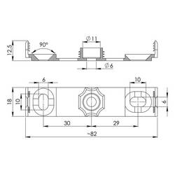 Wiska 10110403 rozbočovací krabice (d x š x v) 85 x 85 x 51 mm šedá IP66 / IP67 5 ks