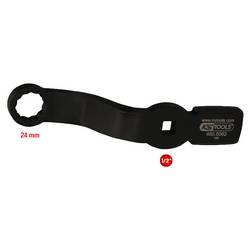 KS Tools 460.5062 1/2 dvanáctihranný klíč s 2 úderovými plochami, 24 mm