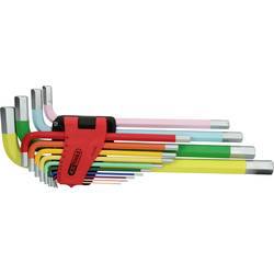 KS Tools 1514640 inbus sada klíčů 1.5 mm, 2 mm, 2.5 mm, 3 mm, 4 mm, 5 mm, 6 mm, 7 mm, 8 mm, 10 mm, 12 mm, 14 mm, 17 mm, 19 mm 14dílná