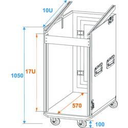 Roadinger Roadinger Spezial Case 30110000 case (kufr) (d x š x v) 560 x 640 x 1050 mm