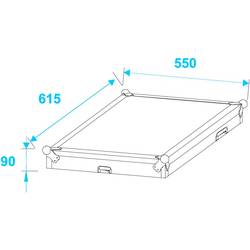 Roadinger Roadinger Spezial Case 30110000 case (kufr) (d x š x v) 560 x 640 x 1050 mm