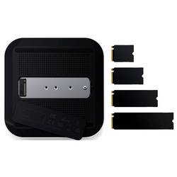 Satechi Dokovací stanice Thunderbolt™ 5 Thunderbolt 5 CubeDock with SSD vč. funkce nabíjení, integrovaná čtečka karet, Rozšiřující patice M.2 SSD, napájení