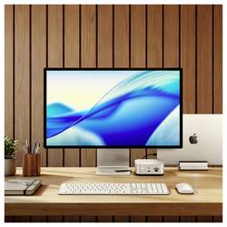 Satechi Dokovací stanice Thunderbolt™ 5 Thunderbolt 5 CubeDock with SSD vč. funkce nabíjení, integrovaná čtečka karet, Rozšiřující patice M.2 SSD, napájení