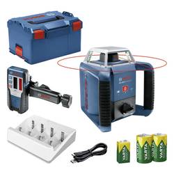 Bosch Professional GRL 400 H + LR 1 in L-BOXX rotační laser samonivelační dosah (max.): 400 m