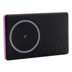 RealPower powerbanka 5.000 mAh, Dodávka energie, Bezdrátové nabíjení Qi, MagSafe, USB-C® (s napájením), růžová