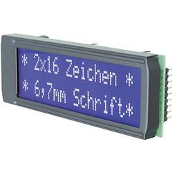 DISPLAY VISIONS LCD displej bílá modrá (š x v x h) 75 x 26.8 x 10.8 mm DIP162-DN3LW
