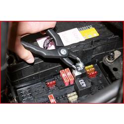 Relé kleště zahnuté v úhlu 45° KS Tools 115.1308