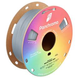 Polymaker CA04020 Panchroma™ Matte vlákno pro 3D tiskárny PLA plast Matná, Nižší obsah plastů 1.75 mm 1000 g Fosilní šedá, šedá 1 ks
