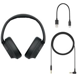 Sony WH-CH720N Headset uzavřená (Over Ear) Bluetooth® stereo černá Redukce šumu mikrofonu, Potlačení hluku headset, personalizace zvuku, regulace hlasitosti,