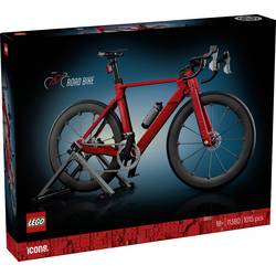 6588529 LEGO® ICONS™ Závodní kolo; stavebnice pro dospělé cyklisty s funkčním autentickým detaily