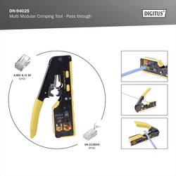 Digitus DN-94025 lis na ochranu krimpovacího spoje Vhodný pro (Specifikace sítě (CAT)): CAT 6