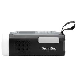 TechniSat 0000/2933 Akumulátorové rádio, FM, AUX, Bluetooth, nouzové rádio, FM, USB, Ruční klika, Funkce powerbanky, Solární panel, stolní lampa, s