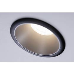 Paulmann 93397 LED vestavné svítidlo, LED, GU10, černá (matná), stříbrná