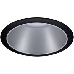 Paulmann 93397 LED vestavné svítidlo, LED, GU10, černá (matná), stříbrná