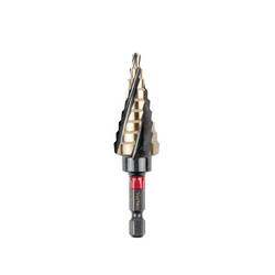 C.K T3016 4-20 T3016 4-20 HSSE-Co 5 stupňovitý vrták 4 mm, 6 mm, 8 mm, 10 mm, 12 mm, 14 mm, 16 mm, 18 mm, 20 mm 1/4 (6,3 mm) 1 ks