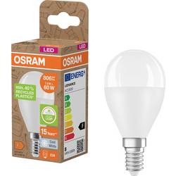 OSRAM HOMELIGHTING 4058075832145 LED Energetická třída (EEK2021) F (A - G) E14 kapkový tvar 7.5 W = 60 W neutrální bílá (Ø x v) 47 mm x 89 mm 1 ks