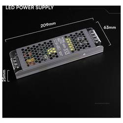 V-TAC VT-13200-S napájecí zdroj pro LED konstantní napětí 200 W 16.5 A 12 V/DC bez možnosti stmívání 1 ks