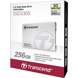 Transcend 230S 256 GB interní SSD pevný disk 6,35 cm (2,5) SATA 6 Gb/s Retail TS256GSSD230S