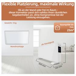 SHX SHXPKV2400W elektrický konvektor SHXPKV2400W