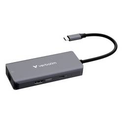 Verbatim 32157 USB Hub HDMI™ USB 3.2 Gen1 5 GBit/s UHD černá Essentials