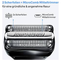 Braun 735797 holicí hlava nerezová ocel, černá 1 ks