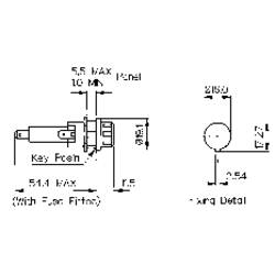 Bulgin FX0415 držák pojistky Vhodné pro (pojistky) pojistky 6,3 x 32 mm 13 A 250 V/AC 1 ks