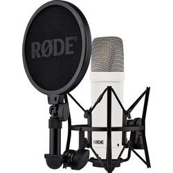 na stojanu studiový mikrofon Rode NT1 Signature Cobalt Druh přenosu:kabelový