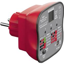 Benning SDT 1 tester zásuvek, CAT III 300 V, LED, LCD