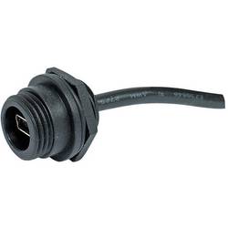 Mini USB vestavná spojka B 2.0 - IP68 zásuvka, vestavná PX0443 Krimpovací zástrčka PX0443 Bulgin Množství: 1 ks
