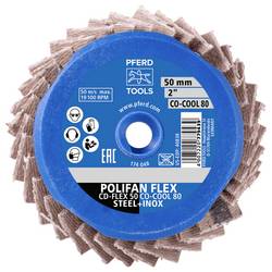 PFERD TOOLS 42719825 Sada brusných kotoučů Průměr 50 mm Zrnitost=60 10 ks