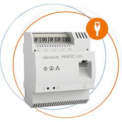 Devolo Magic 2 LAN Powerline adaptér na DIN lištu 8528 EU Powerline 2400 MBit/s