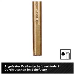 Einhell 249019 HSS-Co sada spirálových vrtáku do kovu 1 mm, 1.5 mm, 2 mm, 2.5 mm, 3 mm, 3.5 mm, 4 mm, 4.5 mm 1 sada