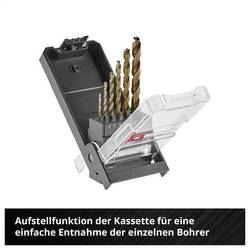 Einhell 249006 HSS-Co sada spirálových vrtáku do kovu 2 mm, 3 mm, 4 mm, 5 mm, 6 mm, 8 mm 1 sada