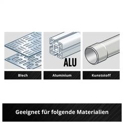 Einhell 249013 HSS-Co sada spirálových vrtáku do kovu 1.5 mm, 2 mm, 2.5 mm, 3 mm, 3.2 mm, 3.5 mm, 4 mm, 4.5 mm, 4.8 mm, 5 mm, 5.5 mm, 6 mm, 6.5 mm 1 sada