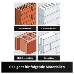 Einhell 38080 uhlíková ocel sada spirálového vrtáku na kámen 8dílná 3 mm, 4 mm, 5 mm, 6 mm, 7 mm, 8 mm, 9 mm, 10 mm 1 sada