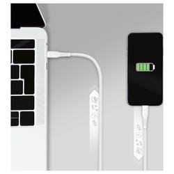 LogiLink Kabel USB-C USB 2.0 USB-C ® zástrčka, USB Micro-B zástrčka 3.0 m bílá CU0245