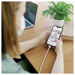 LogiLink Kabel USB-C USB 2.0 USB-C ® zástrčka, USB Micro-B zástrčka 3.0 m bílá CU0245