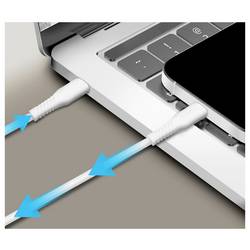 LogiLink Kabel USB-C USB 2.0 USB-C ® zástrčka 1.5 m bílá CU0263