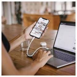 LogiLink Kabel USB-C USB 2.0 USB-C ® zástrčka 1.5 m bílá CU0263